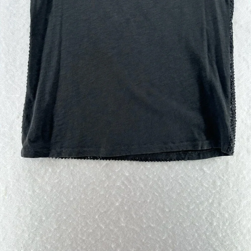 J.CREW Tank Top Womens Sz S Sequin Embellished Scoop Neck Sleeveless Black - Picture 6 of 9